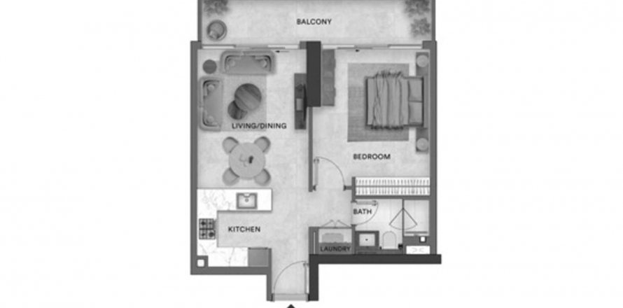 Apartment in Urban Park Residences in Dubai Sports City, UAE 1 bedroom, 68.66 sq.m. № 599807