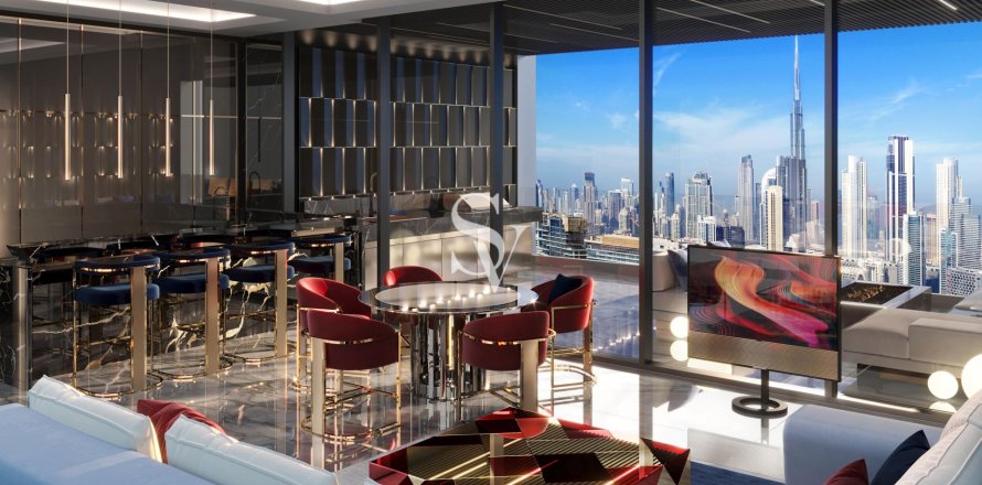 Квартира в BURJ BINGHATTI JACOB & CO RESIDENCES в Бизнес-Бэй, Дубай, ОАЭ 3 спальни, 303м2 № 699654