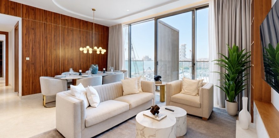 דירה ב Palm Jumeirah, Dubai, איחוד האמירויות 2 חדרי שינה, 131.23 מ"ר מספר 754430