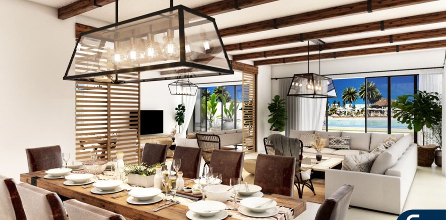 Řadový dům v Damac Lagoons, Dubai, SAE 5 ložnice, 298 m² Č.: 666901