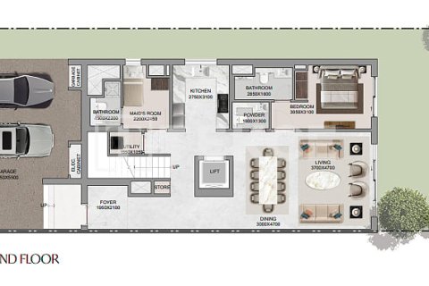 Városi lakóépület itt: Dubai Land, EAE, 4 hálószoba, 252 m², azonosító: 760617 - fénykép 8