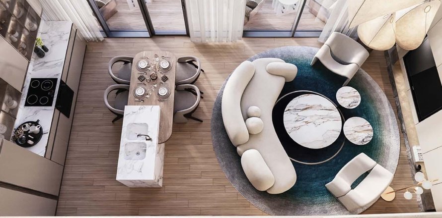 Korter asukohaga Mina Al Arab, Ras Al Khaimah, AÜE: 1 magamistoaga, 77 m² Nr 656863