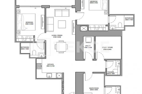 Apartament në Jumeirah Lake Towers, Dubai, Emiratet e Bashkuara Arabe 1 dhomë gjumi, 52 m2. № 597761 - Foto 11