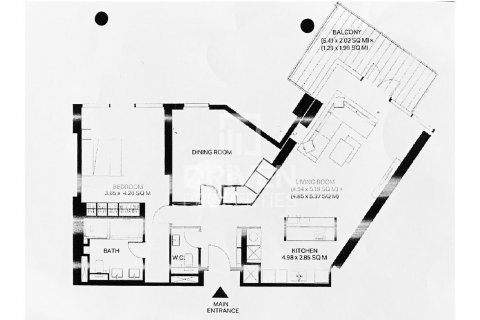 Apartman u Bluewaters, Dubai, UAE 2 spavaćih soba, 121 m2 Br. 603613 - fotografija 20
