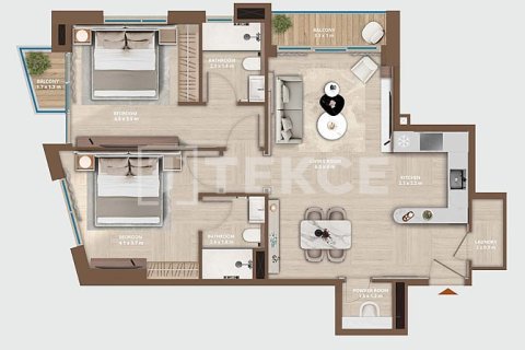 Wohnung zum Verkauf in Dubai, VAE 1 Schlafzimmer, 67 m2 Nr. 722862 - Foto 11
