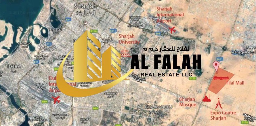 Tontti Tilal City, Sharjah, Arabiemiraatit 288 m2 № 650800