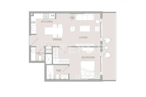 Byt v Al Satwa, Dubai, SAE 1 ložnice, 75 m² Č.: 694724 - fotografie 22