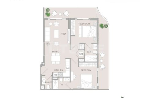 Byt v Al Satwa, Dubai, SAE 1 ložnice, 75 m² Č.: 694724 - fotografie 25