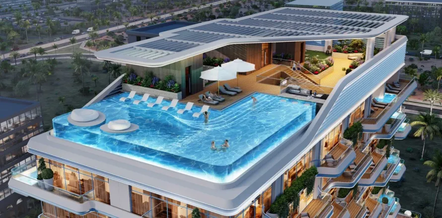 阿联酋 Dubai 公寓  1 卧, 84 平方米 , 编号 712617