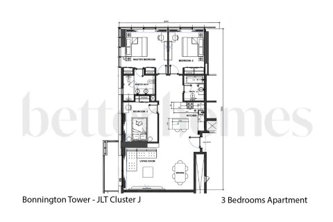 Appartement à vendre à Jumeirah Lake Towers, Dubai, EAU 3 chambres, 125.65 m2 № 748568 - photo 17