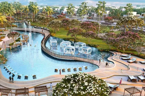 Řadový dům v Damac Lagoons, Dubai, SAE 4 ložnice, 144 m² Č.: 721438 - fotografie 4