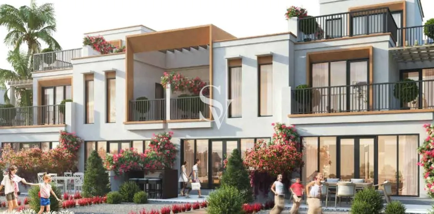 Řadový dům v Damac Lagoons, Dubai, SAE 4 ložnice, 144 m² Č.: 721438