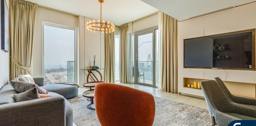 Квартира в Джумейра Бич Резиденс, Дубай, ОАЭ 2 спальни, 131м2 № 667269