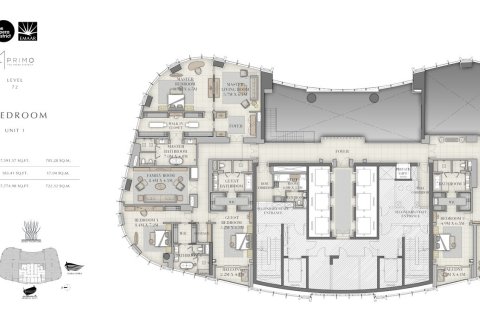 Пәтер Даунтаун Дубай (Даунтаун Бурдж Дубай), БАӘ-да 4 жатын бөлмелер, 495 м² № 704619 - фото 13