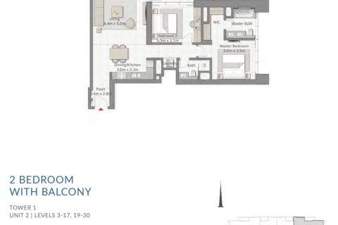 Müüa korter asukohaga Dubai Creek Harbour (The Lagoons), Dubai, AÜE: 1 magamistoaga, 67 m² Nr 704621 - pilt 5