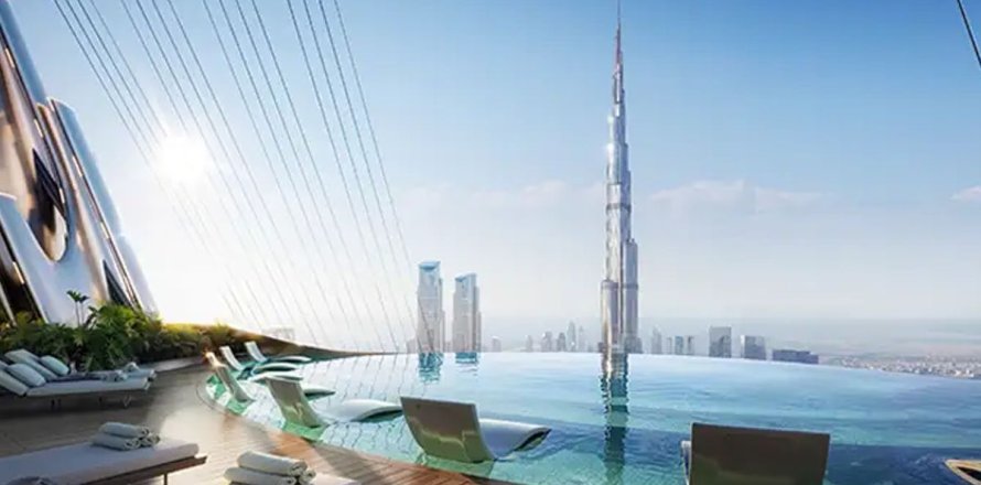 Leilighet i Downtown Dubai (Downtown Burj Dubai), Dubai, Emiratene 43 kvm nr. 647828