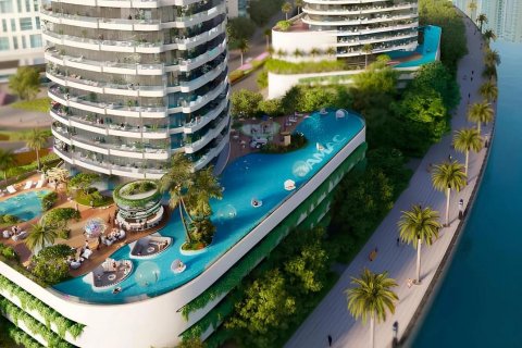 Byt v Business Bay, Dubai, SAE 1 ložnice, 62.73 m² Č.: 598954 - fotografie 1