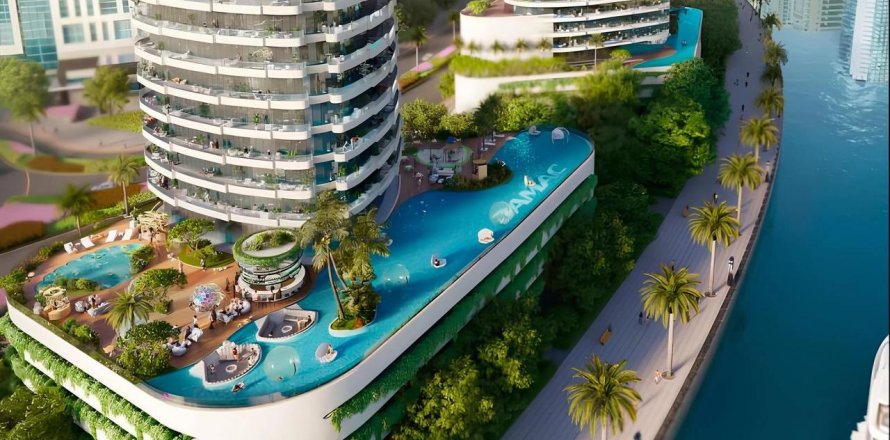 Byt v Business Bay, Dubai, SAE 1 ložnice, 62.73 m² Č.: 598954