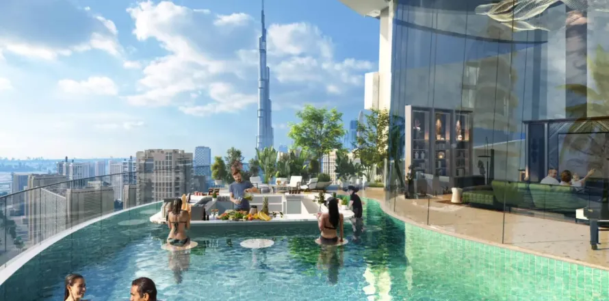 Business Bay、Dubai、UAEにあるマンション 1ベッドルーム、89.61 m2 No753176