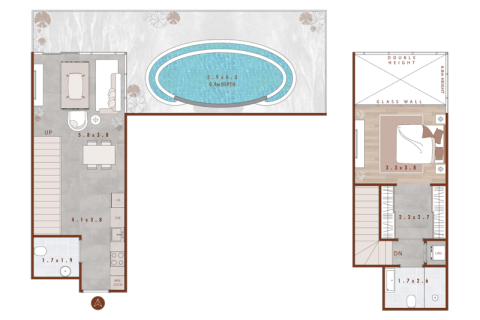 Apartman u Jumeirah Village Circle, Dubai, UAE 1 soba, 41 m2 Br. 732575 - fotografija 12