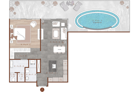 Apartman u Jumeirah Village Circle, Dubai, UAE 1 soba, 41 m2 Br. 732575 - fotografija 8