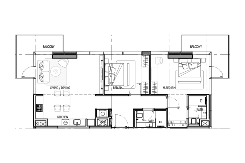 Apartman u Dubai South (Dubai World Central), UAE 1 soba, 31 m2 Br. 732576 - fotografija 5