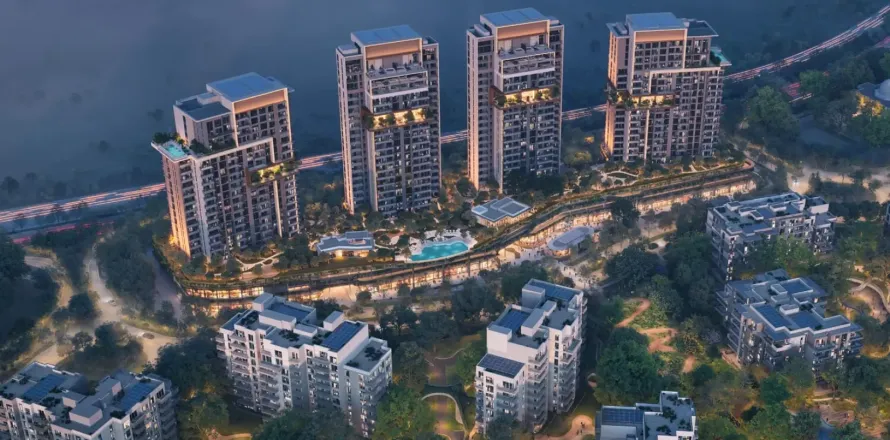 Apartament în Dubai, EAU 2 dormitoare, 133.79 mp.  №752673