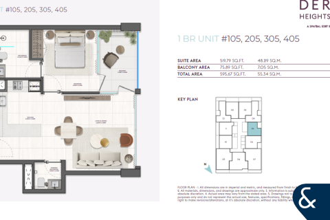 Купить квартиру в Мохаммед Бин Рашид Сити, Дубай, ОАЭ 1 спальня, 55м2, № 666305 - фото 12