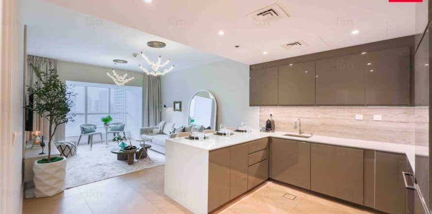 Apartmen di Dubai Marina, UAE 1 bilik tidur, 74.4 meter persegi № 703742