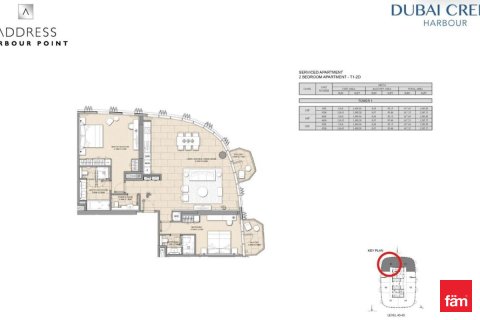 Apartament në Dubai, Emiratet e Bashkuara Arabe 2 dhoma gjumi, 143.5 m2. № 703736 - Foto 13
