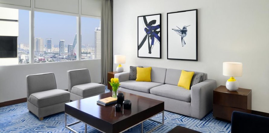 Hotel Apartment i Sheikh Zayed Road, Dubai, UAE 2 soveværelser, 141 kvm № 699299