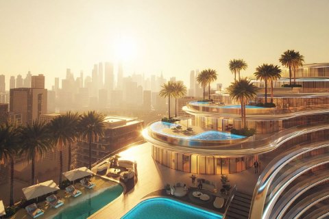 Byt v Business Bay, Dubai, SAE 2 ložnice, 91 m² Č.: 612574 - fotografie 3