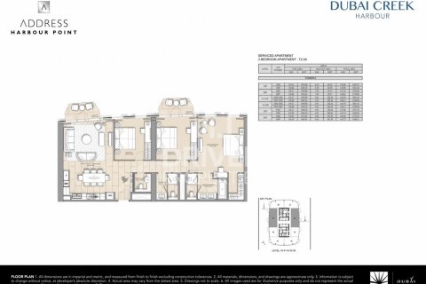 Apartament në Dubai Creek Harbour (The Lagoons), Emiratet e Bashkuara Arabe 3 dhoma gjumi, 149 m2. № 603584 - Foto 18