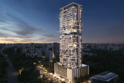 Jumeirah Village Circle, Dubai, संयुक्त अरब अमीरात में अपार्टमेंट, 1 कमरा, 40 वर्ग मीटर, संख्या 732521 - फ़ोटो 5