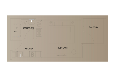 Apartament në Al Furjan, Dubai, Emiratet e Bashkuara Arabe 1 dhomë, 37 m2. № 732520 - Foto 6