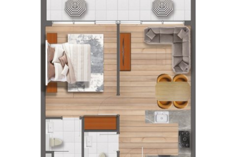 Müüa korter asukohaga Dubai Studio City, AÜE: 1 magamistoaga, 36 m² Nr 732517 - pilt 9