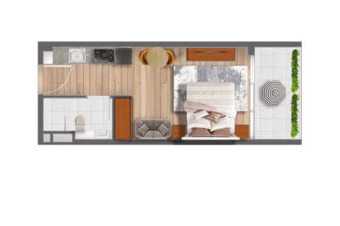 Müüa korter asukohaga Dubai Studio City, AÜE: 1 magamistoaga, 36 m² Nr 732517 - pilt 7