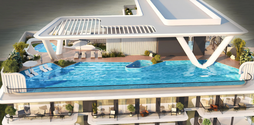 Dubai, BAE’de daire 1 oda, 33 m&sup2; No 729844
