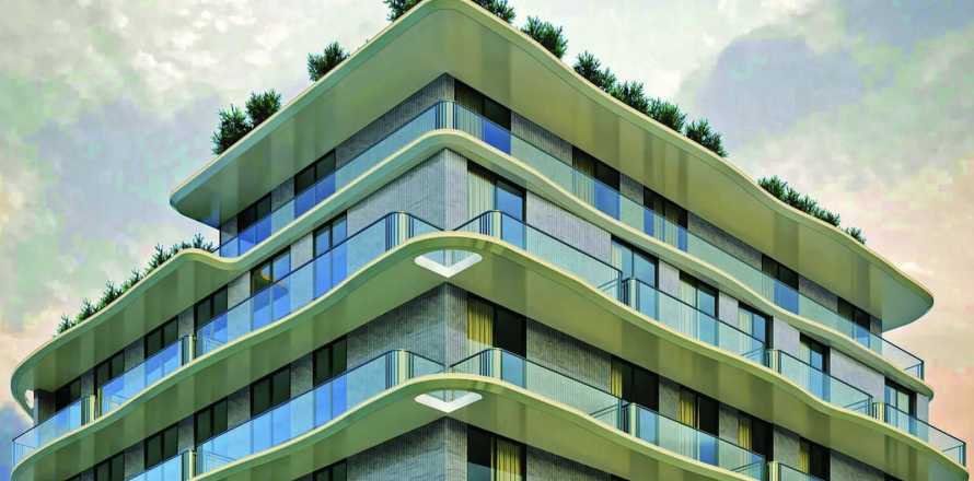 Apartament në Dubai, Emiratet e Bashkuara Arabe 1 dhomë gjumi, 68 m2. № 623222