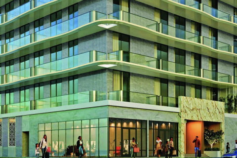 Apartament në Dubai, Emiratet e Bashkuara Arabe 1 dhomë gjumi, 68 m2. № 623222 - Foto 2