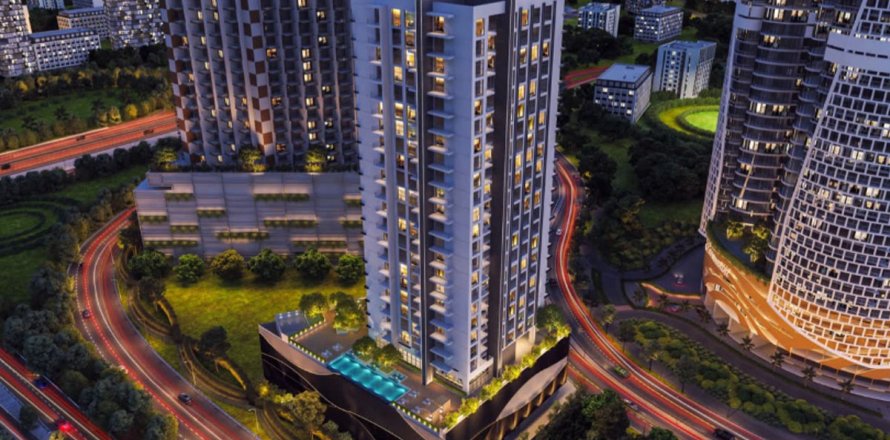 阿联酋 Dubai Business Bay 公寓  2 卧, 108.1 平方米 , 编号 700067