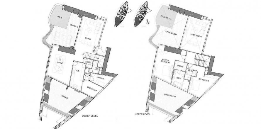 Byt v SAFA ONE v Al Safa, Dubai, SAE 2 ložnice, 321.53 m² Č.: 283152