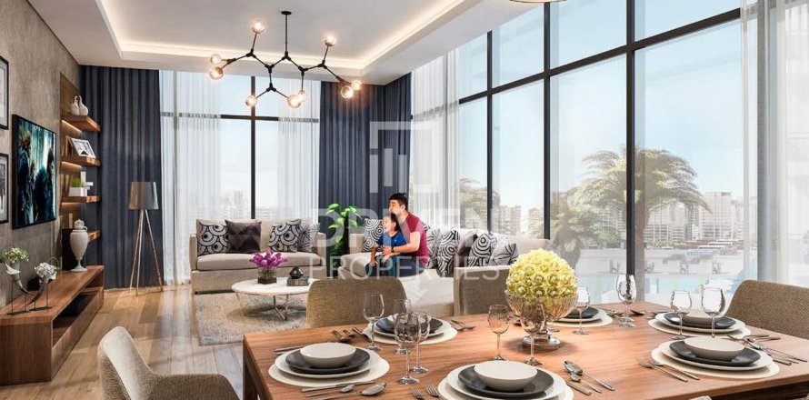 Apartemen di Meydan, Dubai, UEA 1 ruangan, 31 m2 nomor 602172