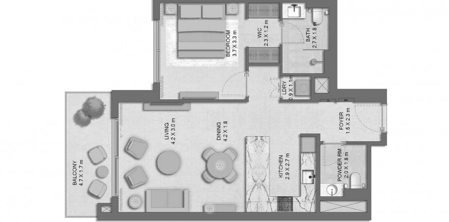 Apartment in Distrikt in City of Arabia, Dubai, UAE 1 bedroom, 76.83 sq.m. № 617447