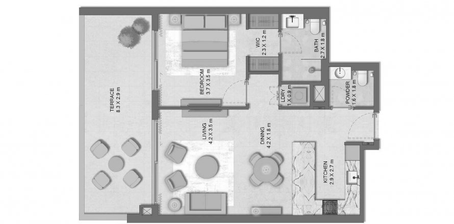 Apartment in Distrikt in City of Arabia, Dubai, UAE 1 bedroom, 136.85 sq.m. № 617448