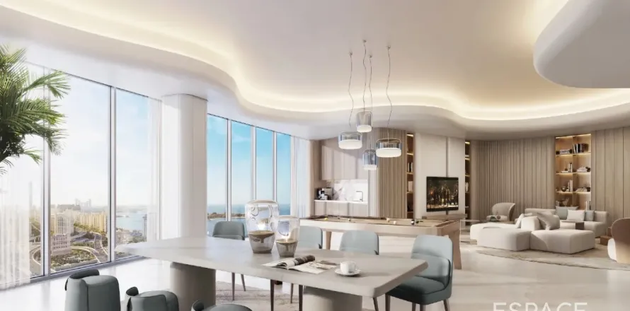 Palm Jumeirah, Dubai, संयुक्त अरब अमीरात में अपार्टमेंट, 2 बेडरूम, 126 वर्ग मीटर, संख्या 650376