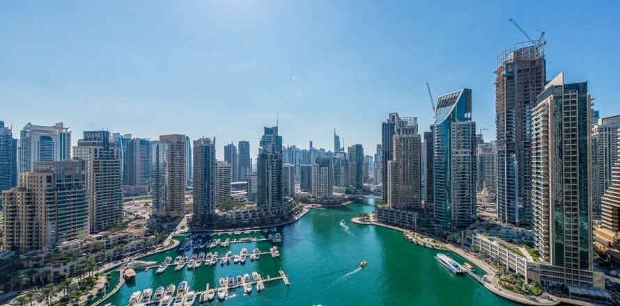 Dubai Marina、Dubai、UAEにあるマンション 3ベッドルーム、152 m2 No648044