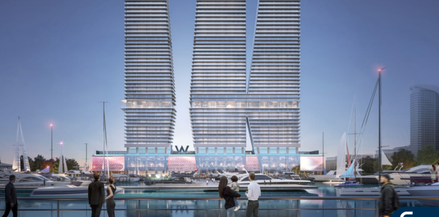 Apartment in Dubai Harbour, UAE 1 bedroom, 111 sq.m. № 666592