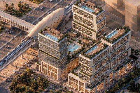 Купити квартиру в Downtown Jebel Ali, Дубай, ОАЕ 1 кімната, 35м2, № 729744 - фото 11