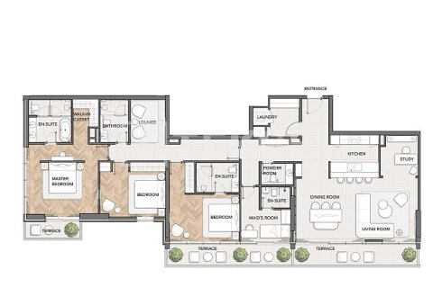 Ático en venta en Dubai Marina, Dubai, EAU 5 dormitorios, 509 m2 № 764501 - foto 21